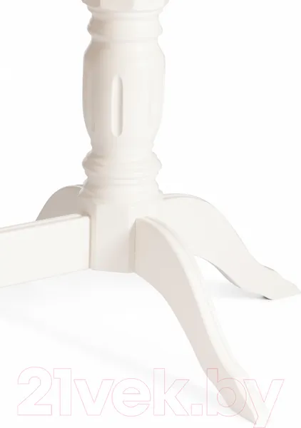Изображение товара Обеденный стол Tetchair Coppola 140+40x80x77 (бук/Ivory White)