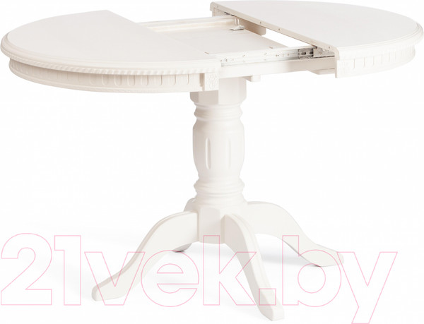 Изображение товара Обеденный стол Tetchair Stefano круглый (бук/Ivory White)