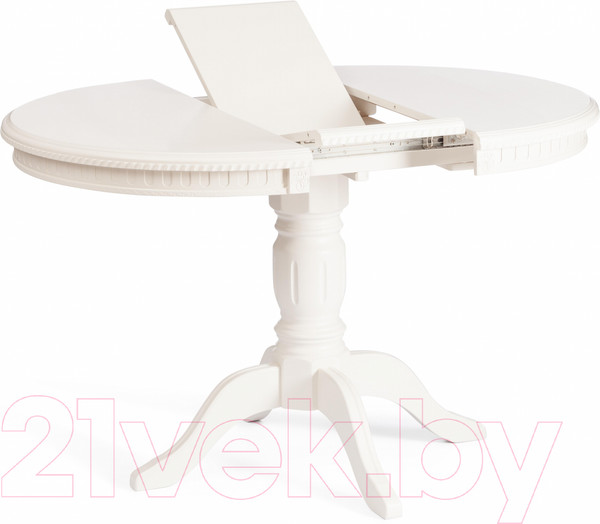 Изображение товара Обеденный стол Tetchair Stefano круглый (бук/Ivory White)