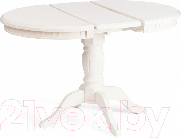 Изображение товара Обеденный стол Tetchair Stefano круглый (бук/Ivory White)