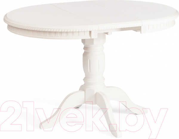 Изображение товара Обеденный стол Tetchair Stefano круглый (бук/Ivory White)