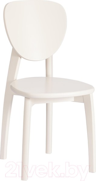 Изображение товара Стул Tetchair Diamante жесткое сиденье (бук/Ivory White)
