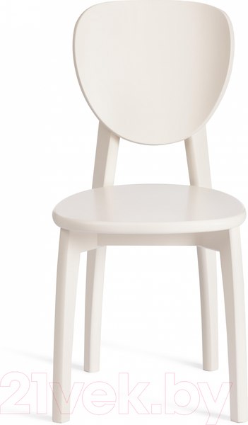 Изображение товара Стул Tetchair Diamante жесткое сиденье (бук/Ivory White)