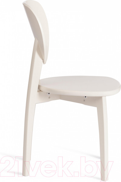 Изображение товара Стул Tetchair Diamante жесткое сиденье (бук/Ivory White)