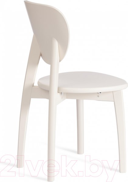 Изображение товара Стул Tetchair Diamante жесткое сиденье (бук/Ivory White)