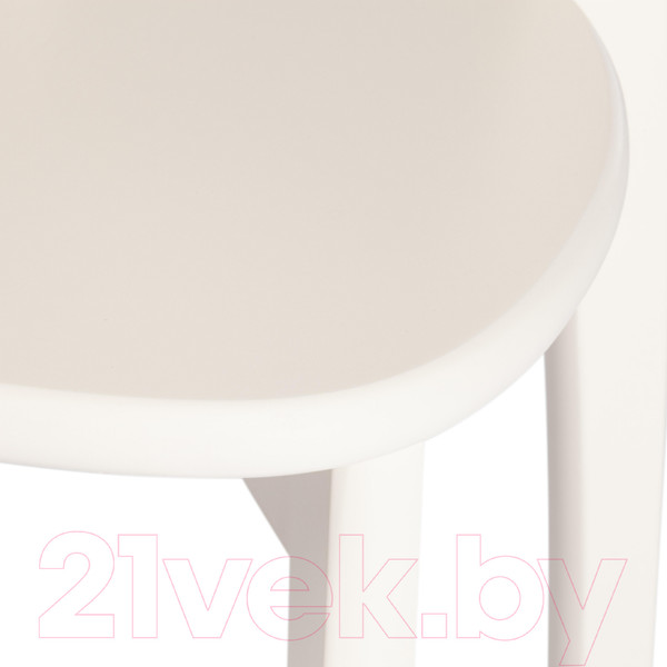 Изображение товара Стул Tetchair Diamante жесткое сиденье (бук/Ivory White)