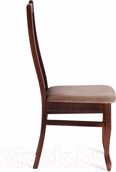 Изображение товара Стул Tetchair Dolce 40x46x100 (бук/Tobacco/велюр/Tenerife Mocca)