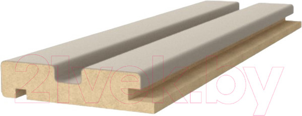 Изображение товара Профиль для стеновой панели STELLA Старт для МДФ Beats De Luxe Sandgrau (2700x66.5x16)