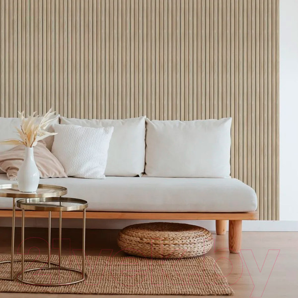 Изображение товара Профиль для стеновой панели STELLA Старт для МДФ Beats Standart Дуб Сонома (2700x66.5x16)