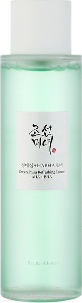 Изображение товара Тонер для лица Beauty of Joseon Green Plum Refreshing AHA + BHA (150мл)