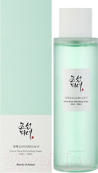 Изображение товара Тонер для лица Beauty of Joseon Green Plum Refreshing AHA + BHA (150мл)