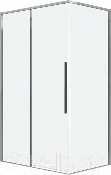 Изображение товара Душевая стенка Grossman Galaxy 90x195 / 200.K33.01.90.10.00 (хром/стекло прозрачное)