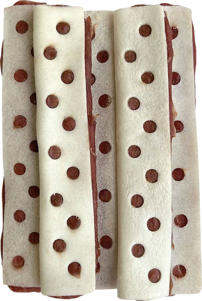 Изображение товара Лакомство для собак Деревенские лакомства Чистим зубы Сэндвич с уткой (90г)