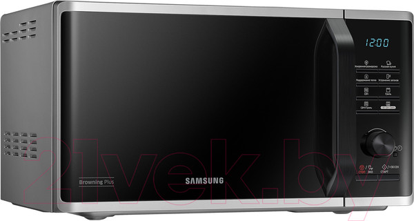 Изображение товара Микроволновая печь Samsung MG23K3515AS/BW (серебристый/черный)