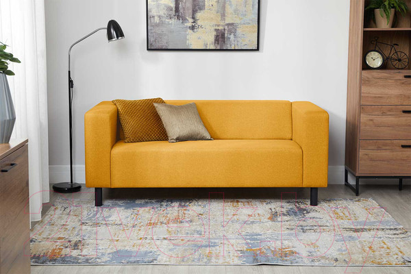 Изображение товара Диван Mio Tesoro Белфаст 307 (Savanna Plus Yellow 1172)