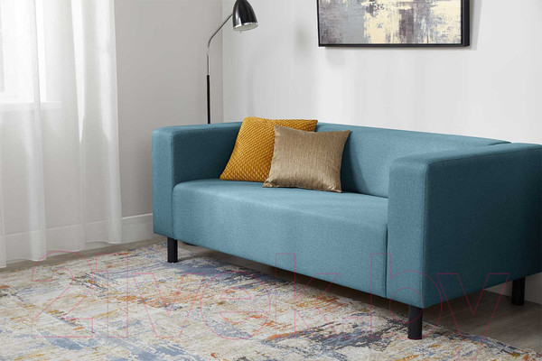 Изображение товара Диван Mio Tesoro Белфаст 307 (Savanna Plus Blue 1175)