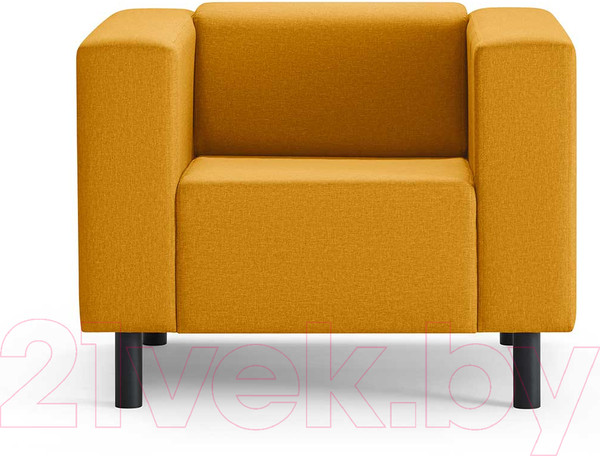 Изображение товара Кресло мягкое Mio Tesoro Белфаст 307 (Savanna Plus Yellow 1172)