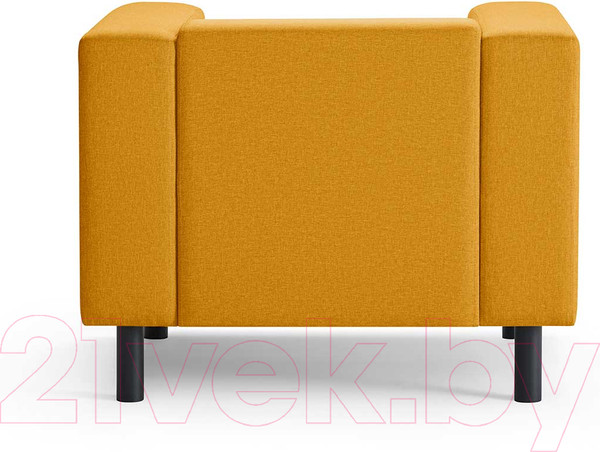 Изображение товара Кресло мягкое Mio Tesoro Белфаст 307 (Savanna Plus Yellow 1172)