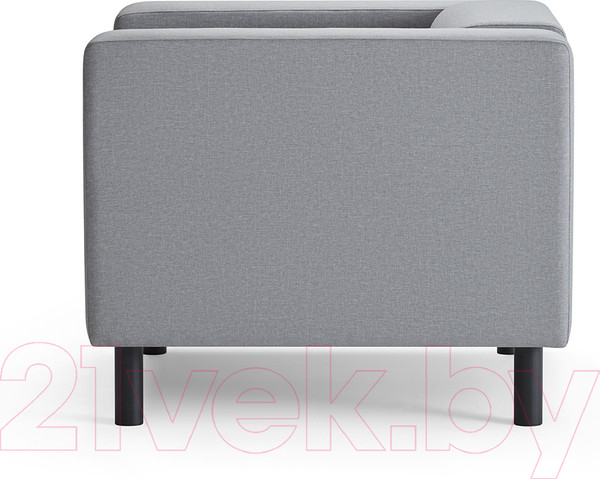 Изображение товара Кресло мягкое Mio Tesoro Белфаст 307 (Savanna Plus Ash 1174)