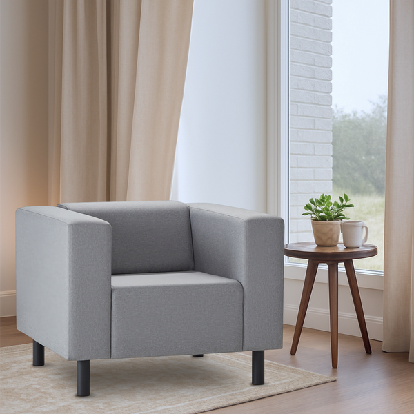 Изображение товара Кресло мягкое Mio Tesoro Белфаст 307 (Savanna Plus Ash 1174)