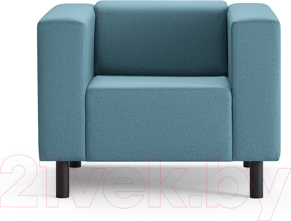 Изображение товара Кресло мягкое Mio Tesoro Белфаст 307 (Savanna Plus Blue 1175)