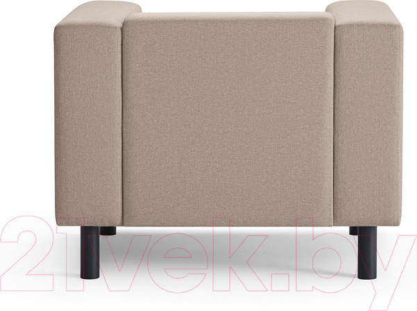 Изображение товара Кресло мягкое Mio Tesoro Белфаст 307 (Savanna plus Mocca 1176)