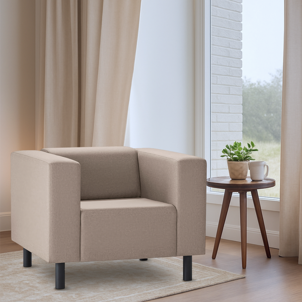 Изображение товара Кресло мягкое Mio Tesoro Белфаст 307 (Savanna plus Mocca 1176)