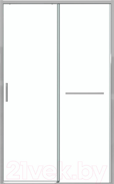 Изображение товара Душевая дверь Grossman Style 130x195 / 100.K33.05.130.10.00 (хром,стекло прозрачное)