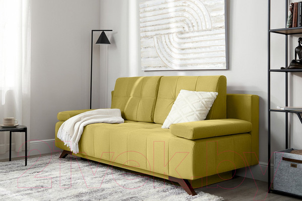 Изображение товара Диван Mio Tesoro Баден-Баден 353 (Bergen New Mustard 1399)