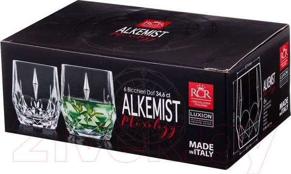 Изображение товара Набор стаканов RCR Alkemist 350мл (6шт)