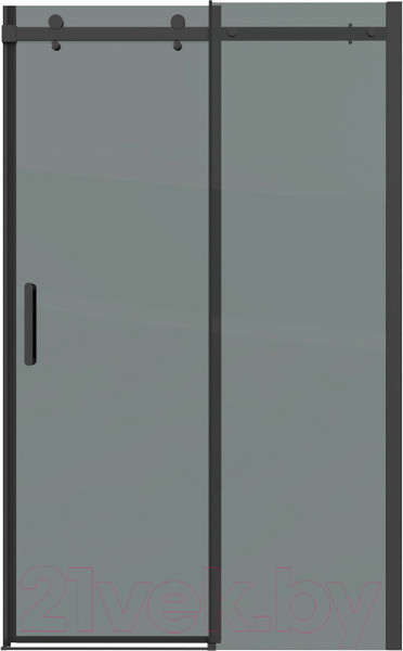 Изображение товара Душевая дверь Grossman Classic 100x195 / 100.K33.04.100.21.10 (черный матовый,стекло тонированное)