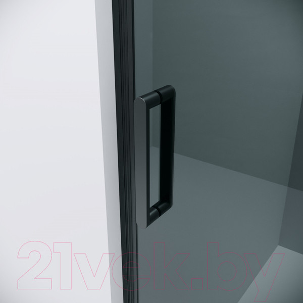 Изображение товара Душевая дверь Grossman Classic 100x195 / 100.K33.04.100.21.10 (черный матовый,стекло тонированное)