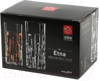 Изображение товара Набор стаканов RCR Etna 340мл (6шт)
