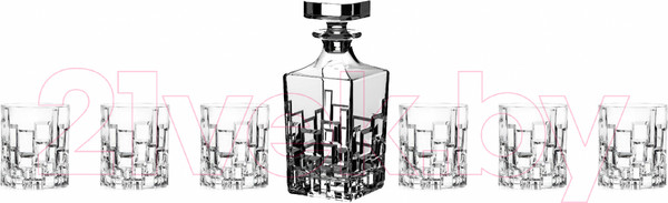 Изображение товара Набор для виски RCR Etna (графин + 6 стаканов)