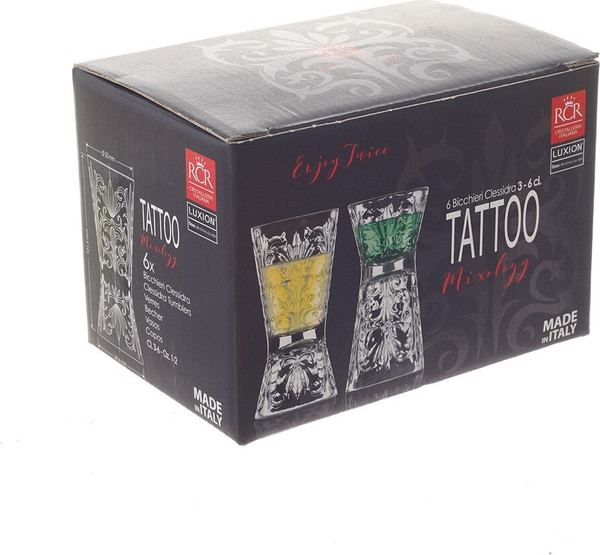 Изображение товара Джиггер RCR Clessidra Tattoo 60/30мл (6шт)