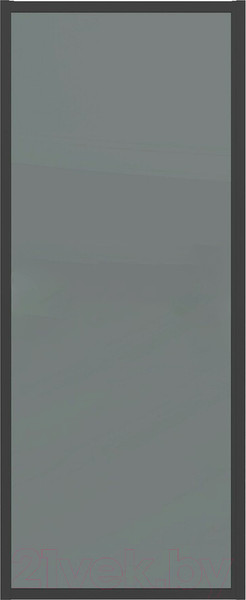 Изображение товара Душевая стенка Grossman Cosmo 80x195 / 200.K33.02.80.21.10 (черный матовый/стекло тонированное)
