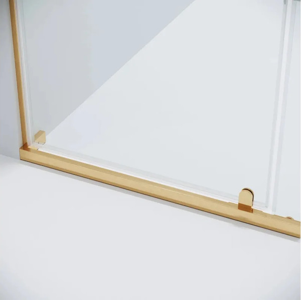 Изображение товара Душевая стенка Grossman Pragma 90x195 / 200.K33.03.90.32.00 (золото сатин/стекло прозрачное)