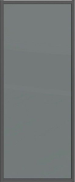 Изображение товара Душевая стенка Grossman Style 70x195 / 200.K33.05.70.21.10 (черный матовый, стекло тонированное)
