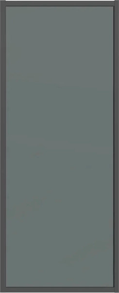 Изображение товара Душевая стенка Grossman Style 80x195 / 200.K33.05.80.21.10 (черный матовый, стекло тонированное)