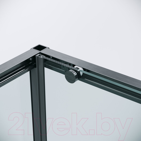 Изображение товара Душевая стенка Grossman Galaxy 90x195 / 200.K33.01.90.42.00 (графит сатин/стекло прозрачное)