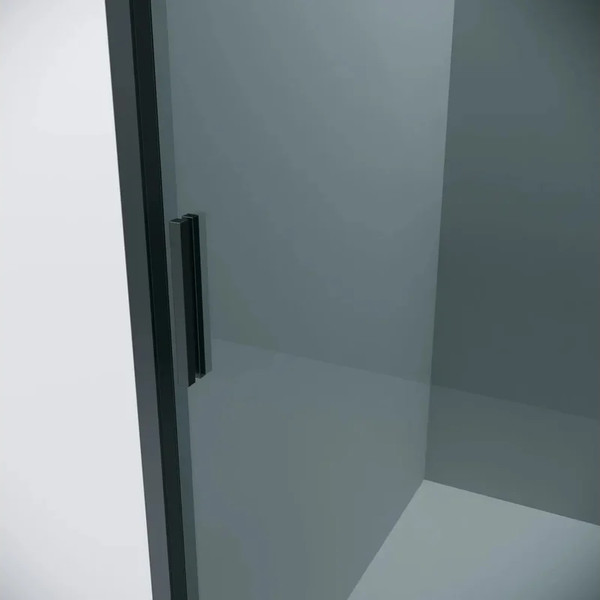 Изображение товара Душевая стенка Grossman Style 90x195 / 200.K33.05.90.21.10 (черный матовый, стекло тонированное)