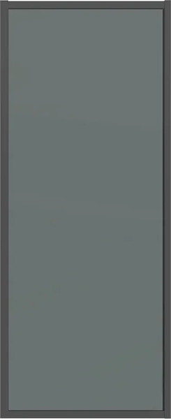 Изображение товара Душевая стенка Grossman Style 90x195 / 200.K33.05.90.21.10 (черный матовый, стекло тонированное)
