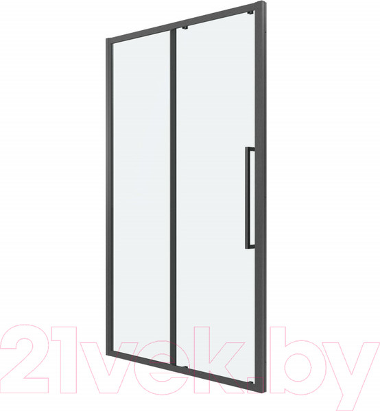 Изображение товара Душевая дверь Grossman Cosmo 140x195 / 100.K33.02.140.42.00 (графит сатин,стекло прозрачное)