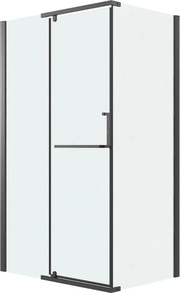 Изображение товара Душевая стенка Grossman Pragma 90x195 / 200.K33.03.90.10.02 (хром, стекло шиншилла)