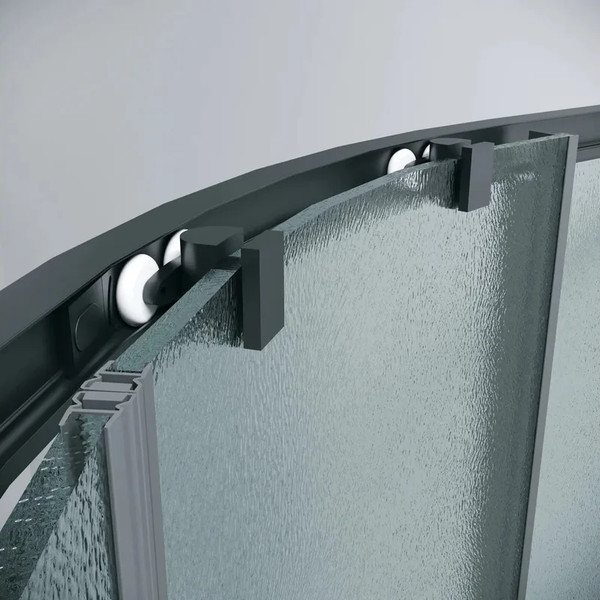 Изображение товара Душевая стенка Grossman Pragma 90x195 / 200.K33.03.90.10.02 (хром, стекло шиншилла)