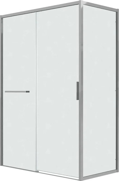 Изображение товара Душевая стенка Grossman Style 80x195 / 200.K33.05.80.10.02 (хром, стекло шиншилла)