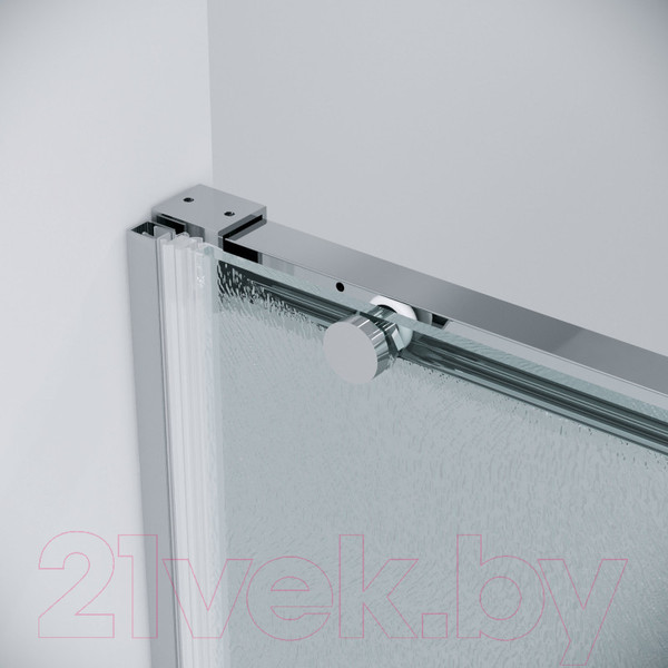 Изображение товара Душевая дверь Grossman Galaxy 100x195 / 100.K33.01.100.10.02 (хром/стекло шиншилла)