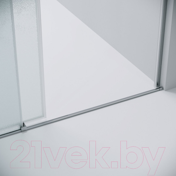 Изображение товара Душевая дверь Grossman Galaxy 100x195 / 100.K33.01.100.10.02 (хром/стекло шиншилла)