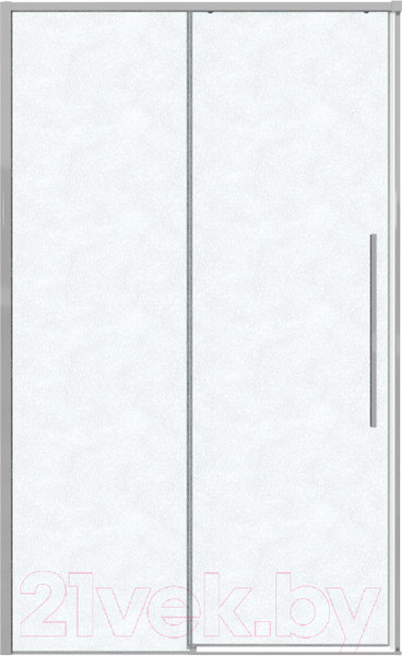 Изображение товара Душевая дверь Grossman Galaxy 100x195 / 100.K33.01.100.10.02 (хром/стекло шиншилла)