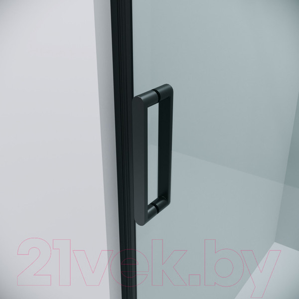 Изображение товара Душевая дверь Grossman Classic 110x195 / 100.K33.04.110.21.00 (черный матовый,стекло прозрачное)